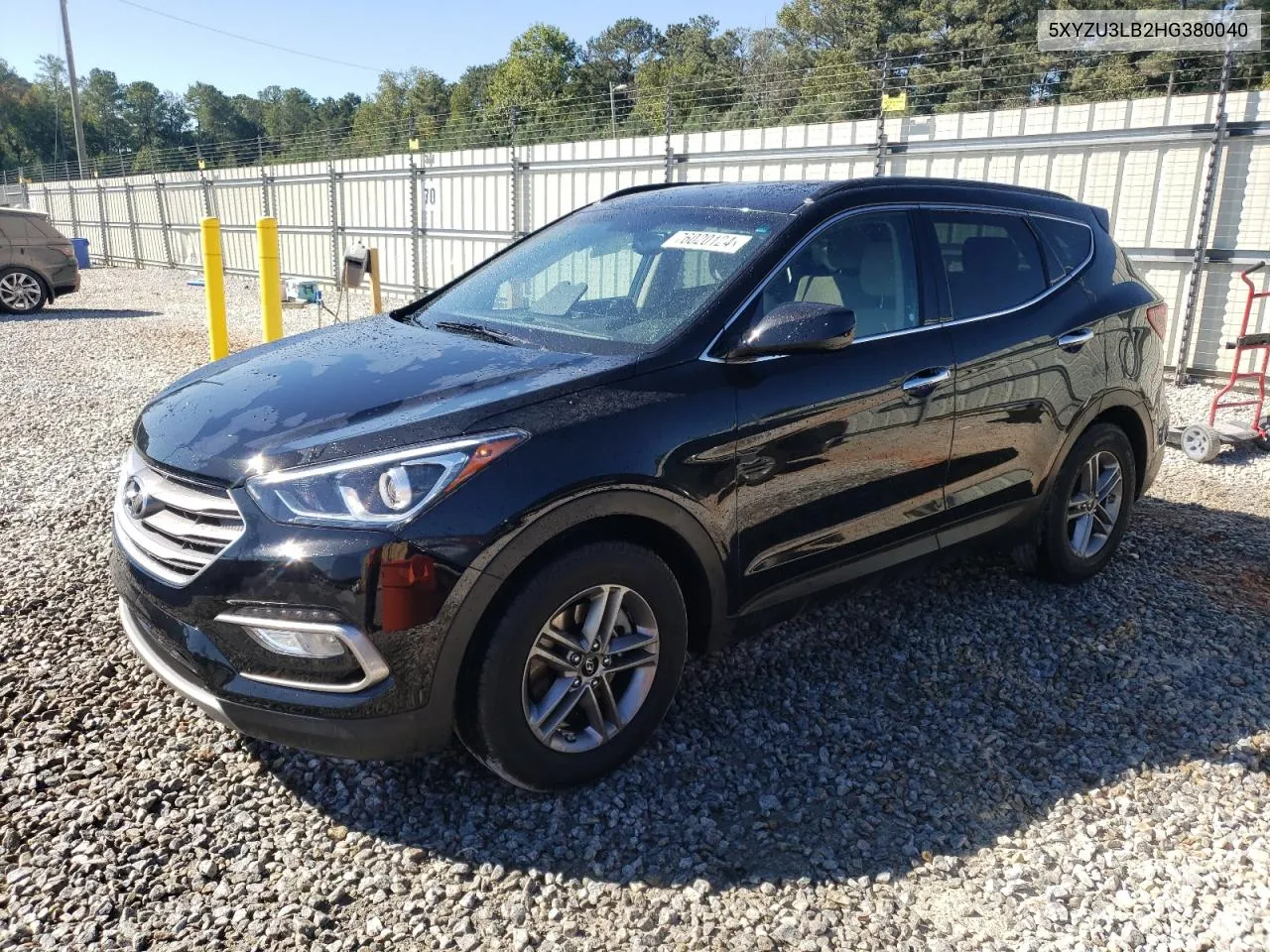 2017 Hyundai Santa Fe Sport VIN: 5XYZU3LB2HG380040 Lot: 76020124