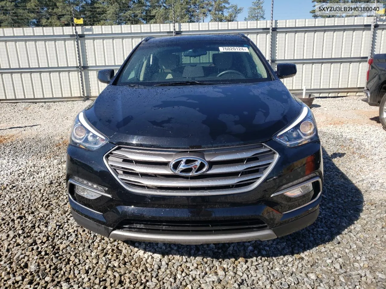 2017 Hyundai Santa Fe Sport VIN: 5XYZU3LB2HG380040 Lot: 76020124