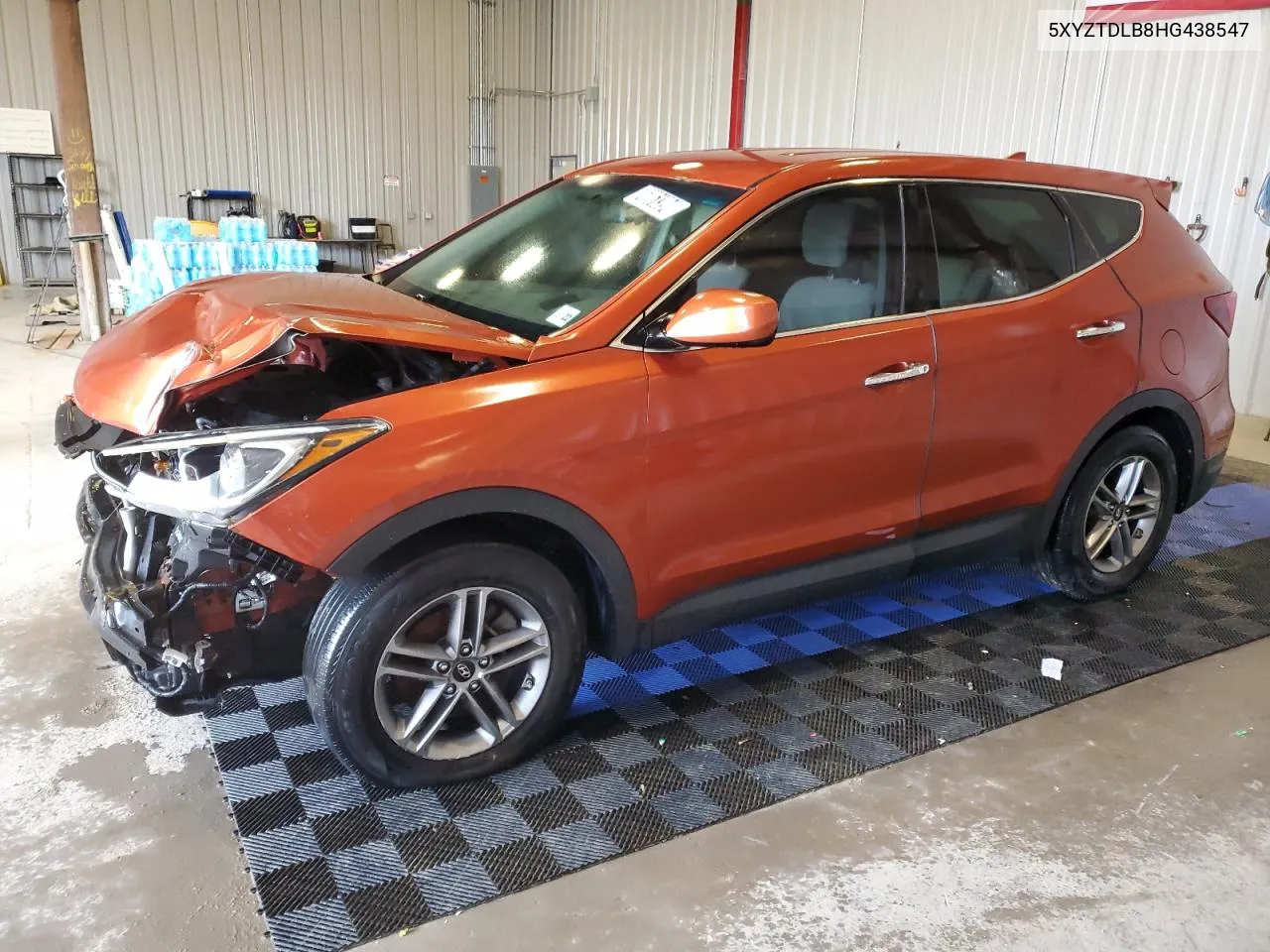 2017 Hyundai Santa Fe Sport VIN: 5XYZTDLB8HG438547 Lot: 76061394