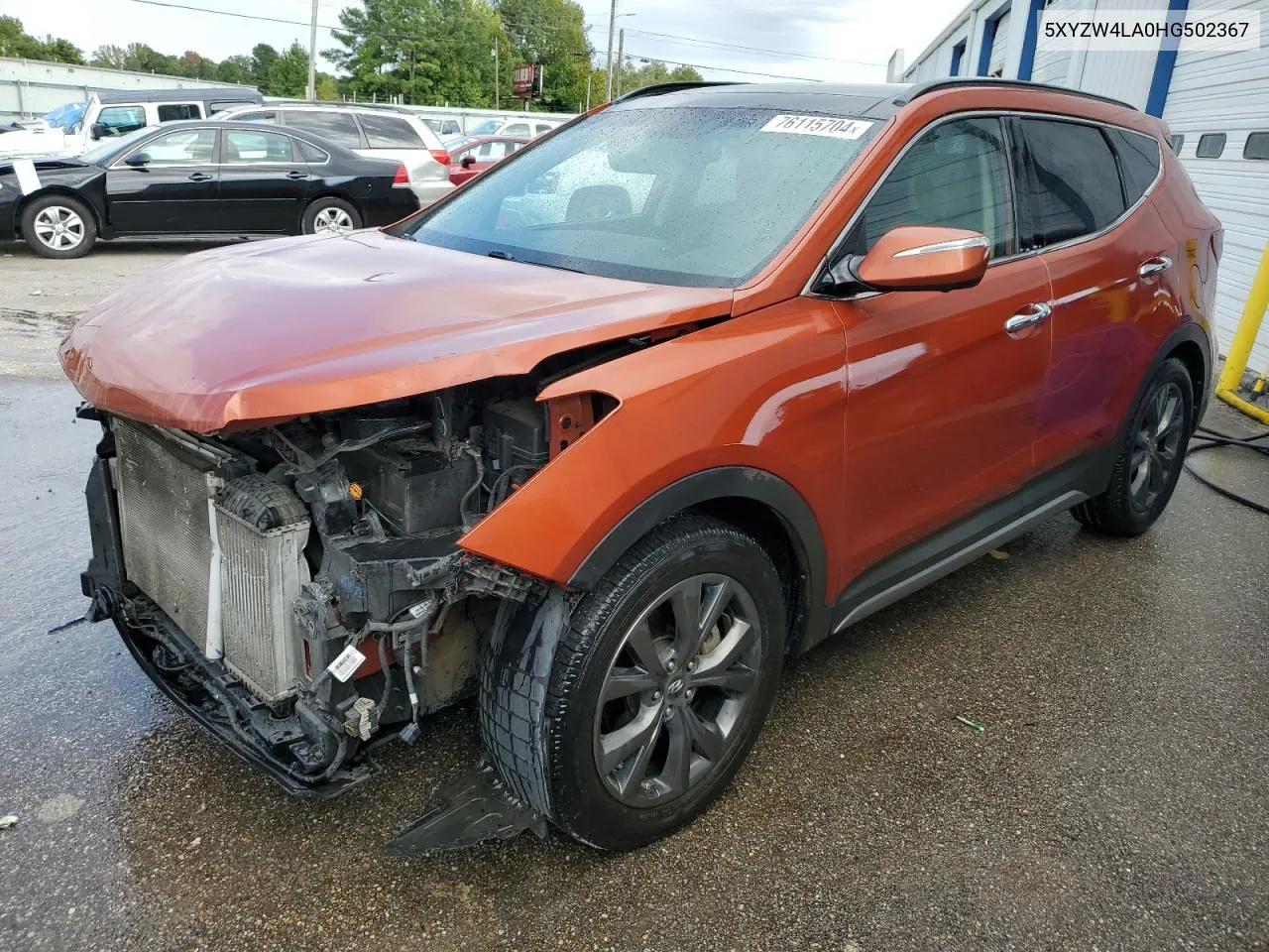 5XYZW4LA0HG502367 2017 Hyundai Santa Fe Sport