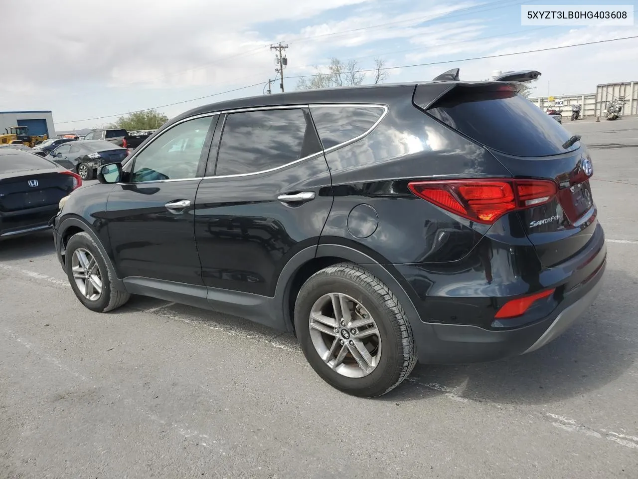 2017 Hyundai Santa Fe Sport VIN: 5XYZT3LB0HG403608 Lot: 76116234