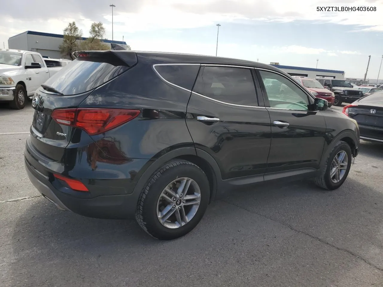 2017 Hyundai Santa Fe Sport VIN: 5XYZT3LB0HG403608 Lot: 76116234