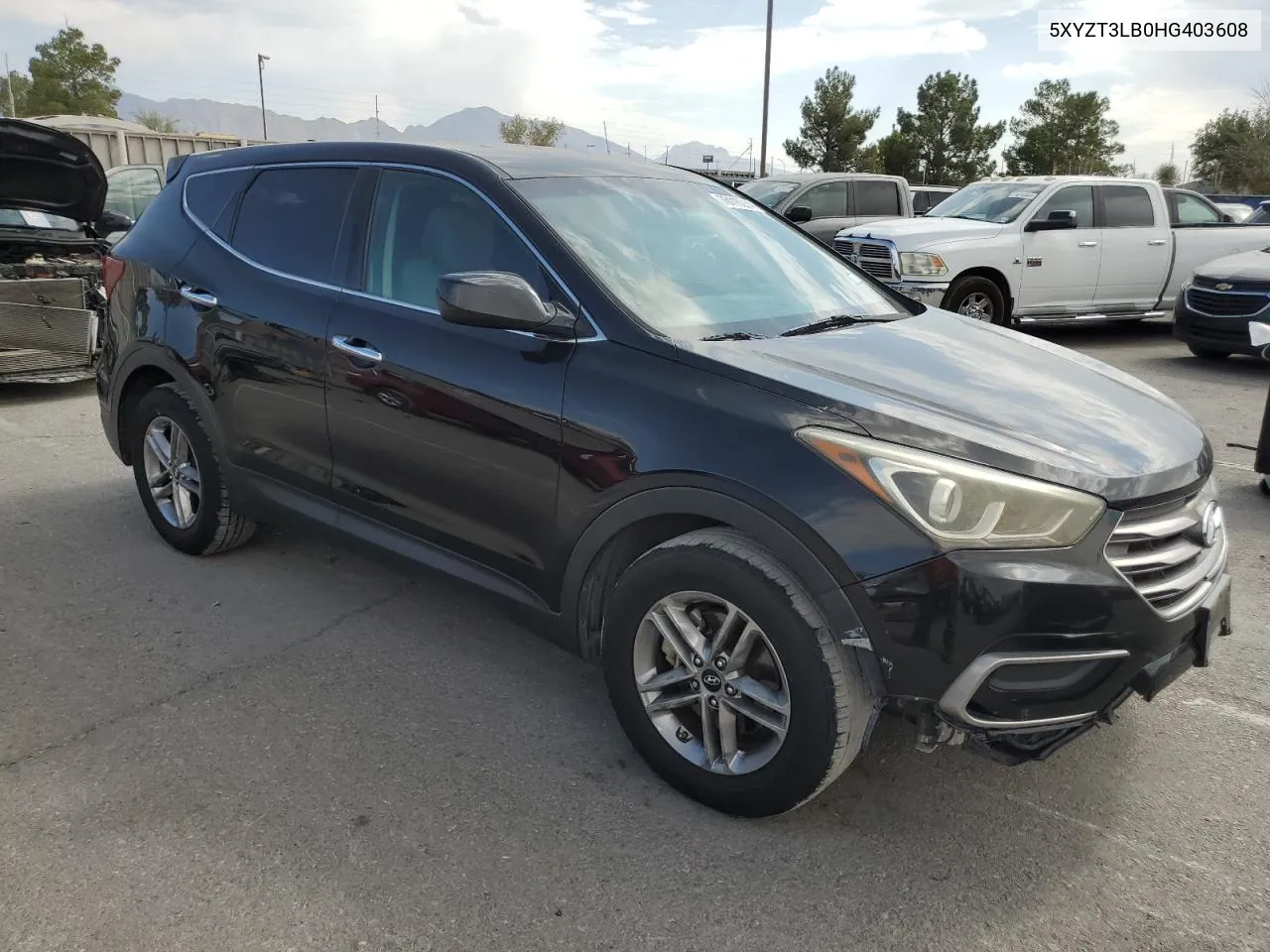 2017 Hyundai Santa Fe Sport VIN: 5XYZT3LB0HG403608 Lot: 76116234