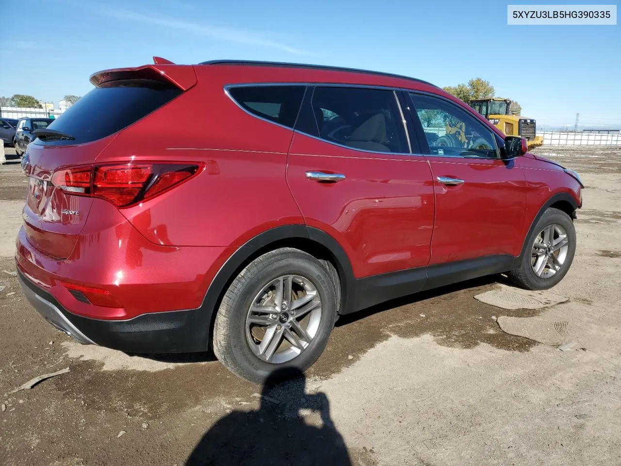 2017 Hyundai Santa Fe Sport VIN: 5XYZU3LB5HG390335 Lot: 76201514