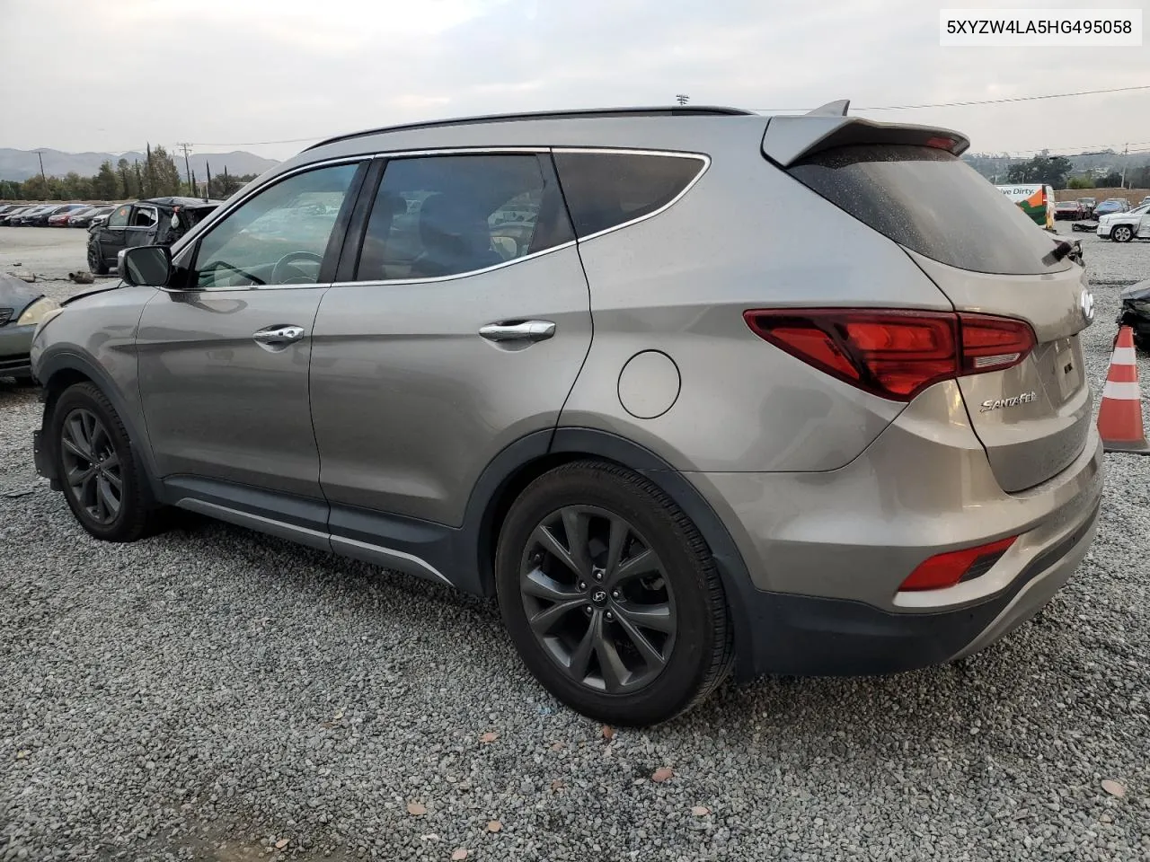 2017 Hyundai Santa Fe Sport VIN: 5XYZW4LA5HG495058 Lot: 76224884