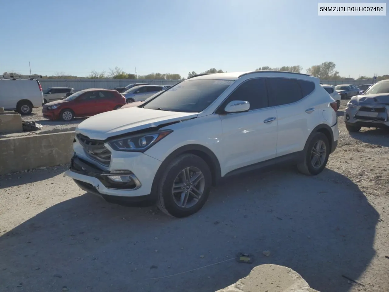 2017 Hyundai Santa Fe Sport VIN: 5NMZU3LB0HH007486 Lot: 76267264