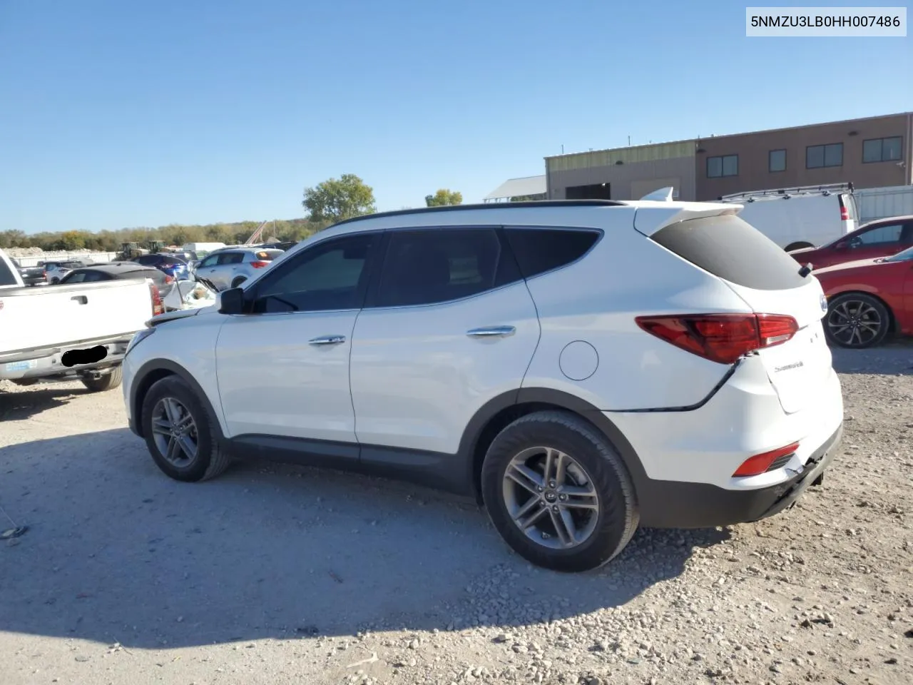 2017 Hyundai Santa Fe Sport VIN: 5NMZU3LB0HH007486 Lot: 76267264