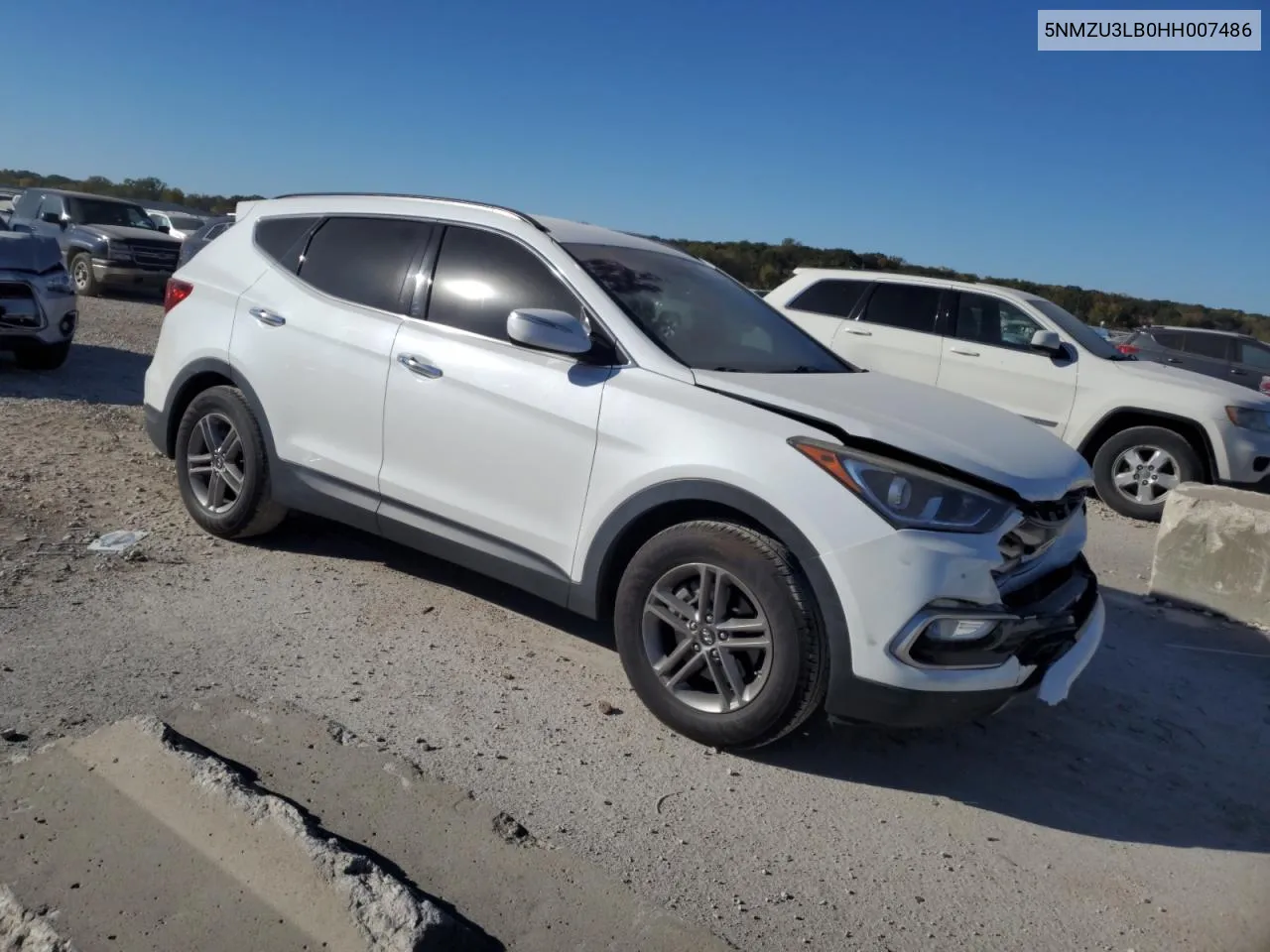 2017 Hyundai Santa Fe Sport VIN: 5NMZU3LB0HH007486 Lot: 76267264