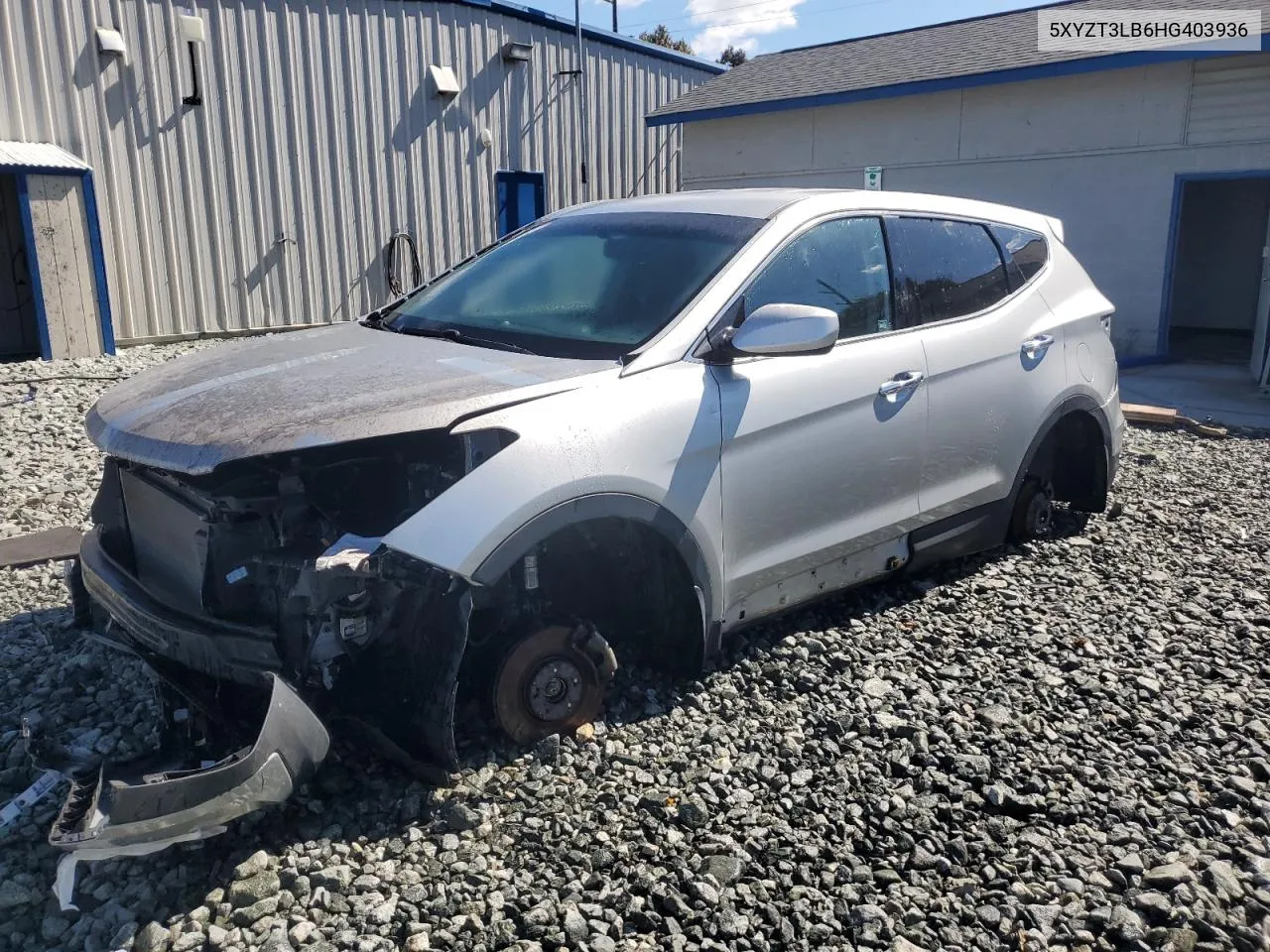 5XYZT3LB6HG403936 2017 Hyundai Santa Fe Sport