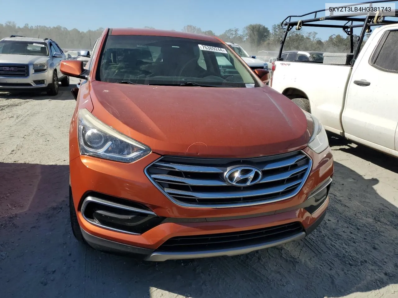 5XYZT3LB4HG381743 2017 Hyundai Santa Fe Sport