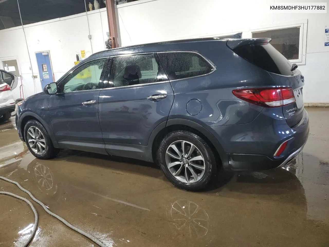 2017 Hyundai Santa Fe Se VIN: KM8SMDHF3HU177882 Lot: 76417074