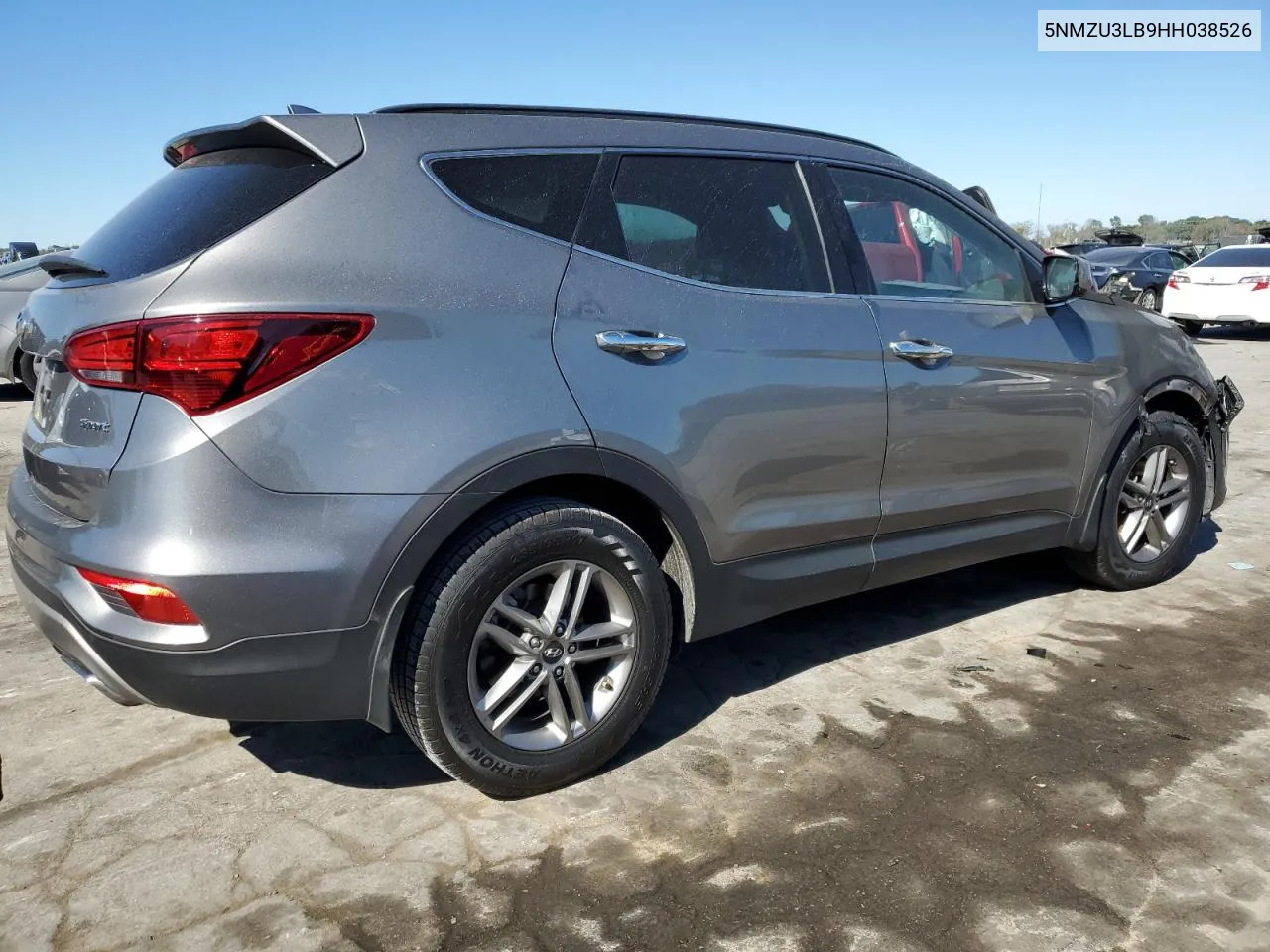 2017 Hyundai Santa Fe Sport VIN: 5NMZU3LB9HH038526 Lot: 76529514