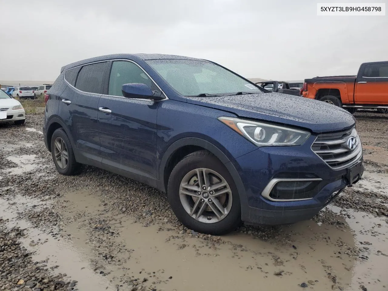 2017 Hyundai Santa Fe Sport VIN: 5XYZT3LB9HG458798 Lot: 76585234