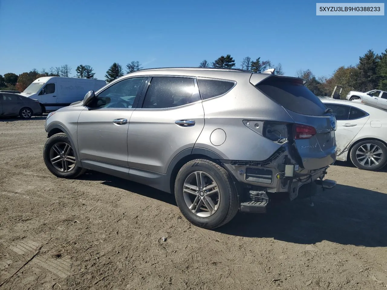 2017 Hyundai Santa Fe Sport VIN: 5XYZU3LB9HG388233 Lot: 76599914