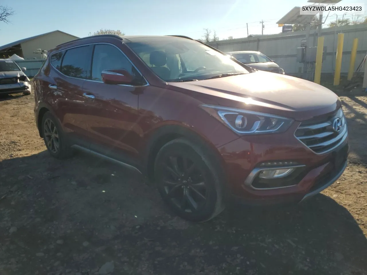 5XYZWDLA5HG423423 2017 Hyundai Santa Fe Sport