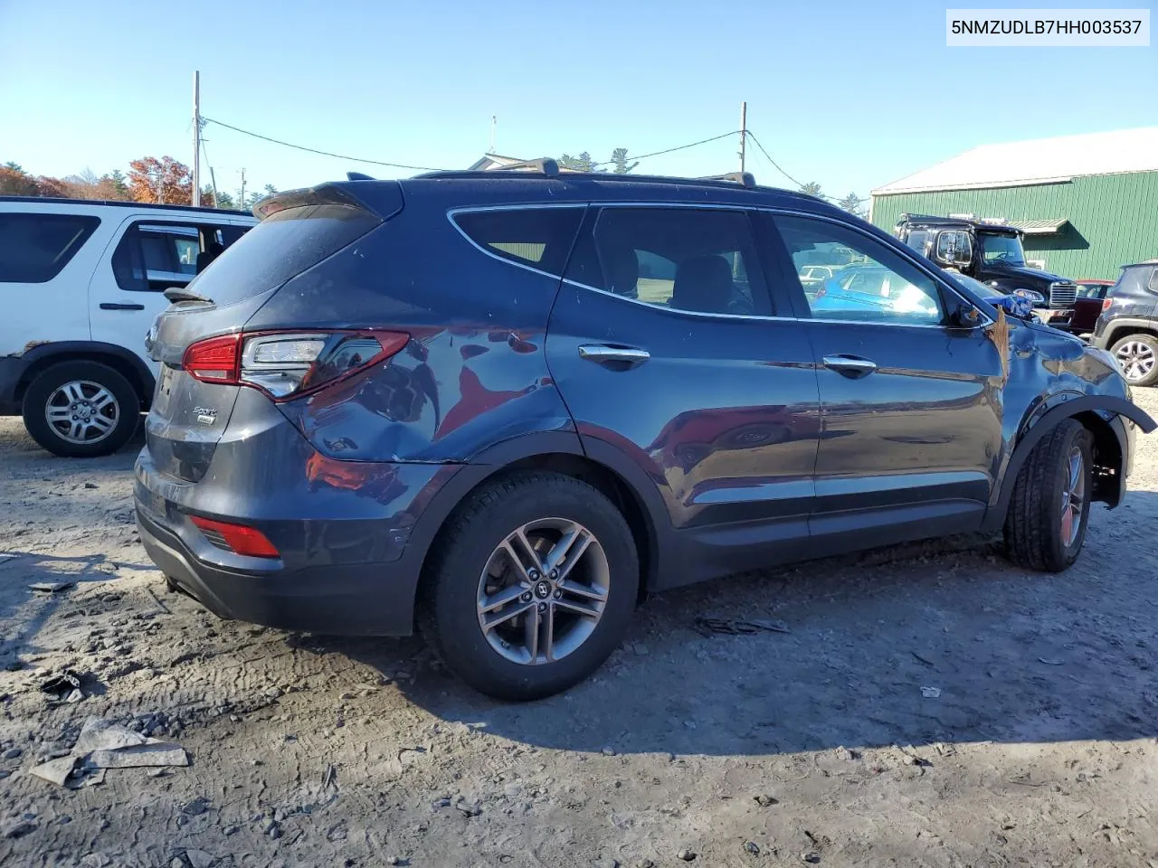 2017 Hyundai Santa Fe Sport VIN: 5NMZUDLB7HH003537 Lot: 76751254