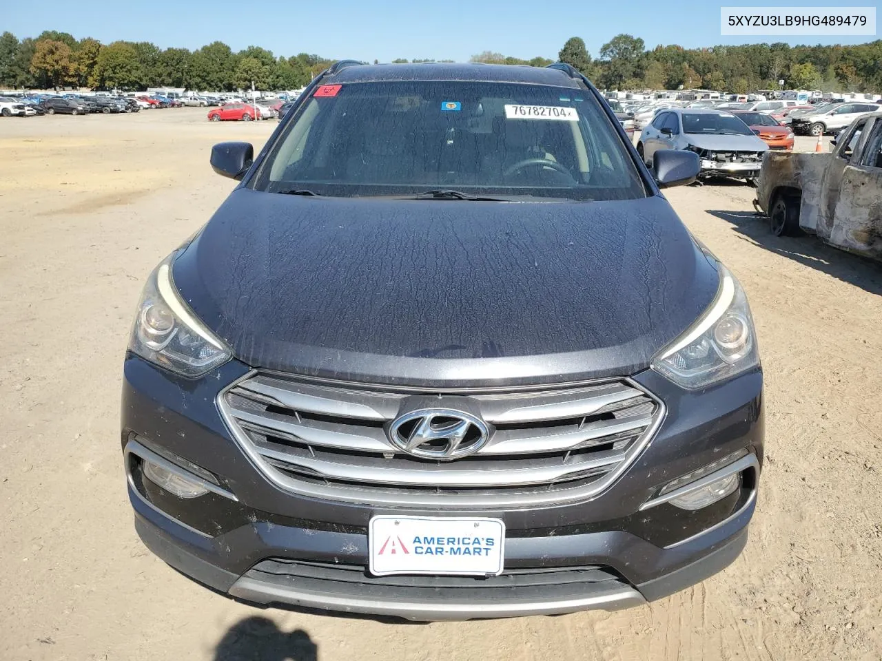 2017 Hyundai Santa Fe Sport VIN: 5XYZU3LB9HG489479 Lot: 76782704