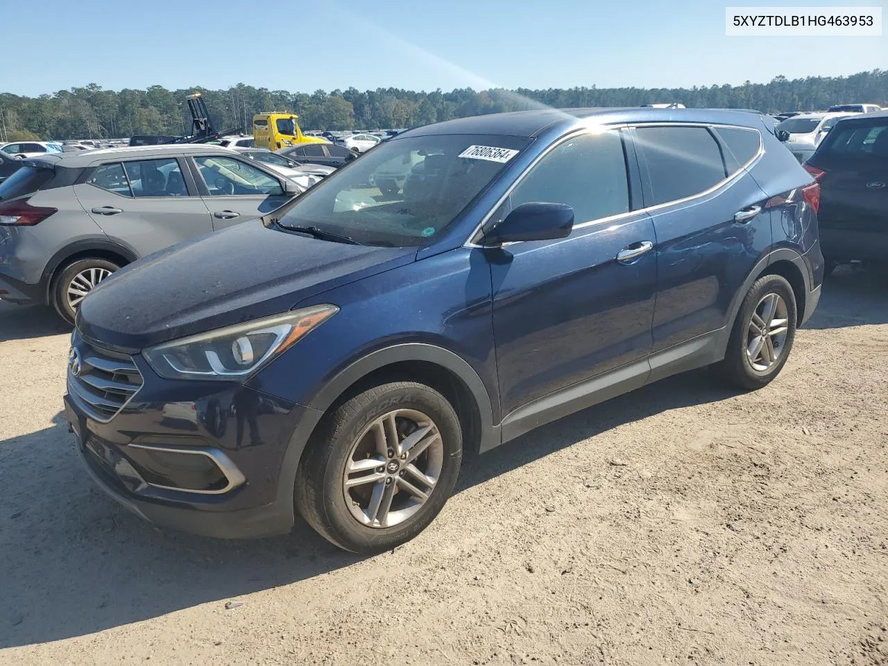 2017 Hyundai Santa Fe Sport VIN: 5XYZTDLB1HG463953 Lot: 76806364