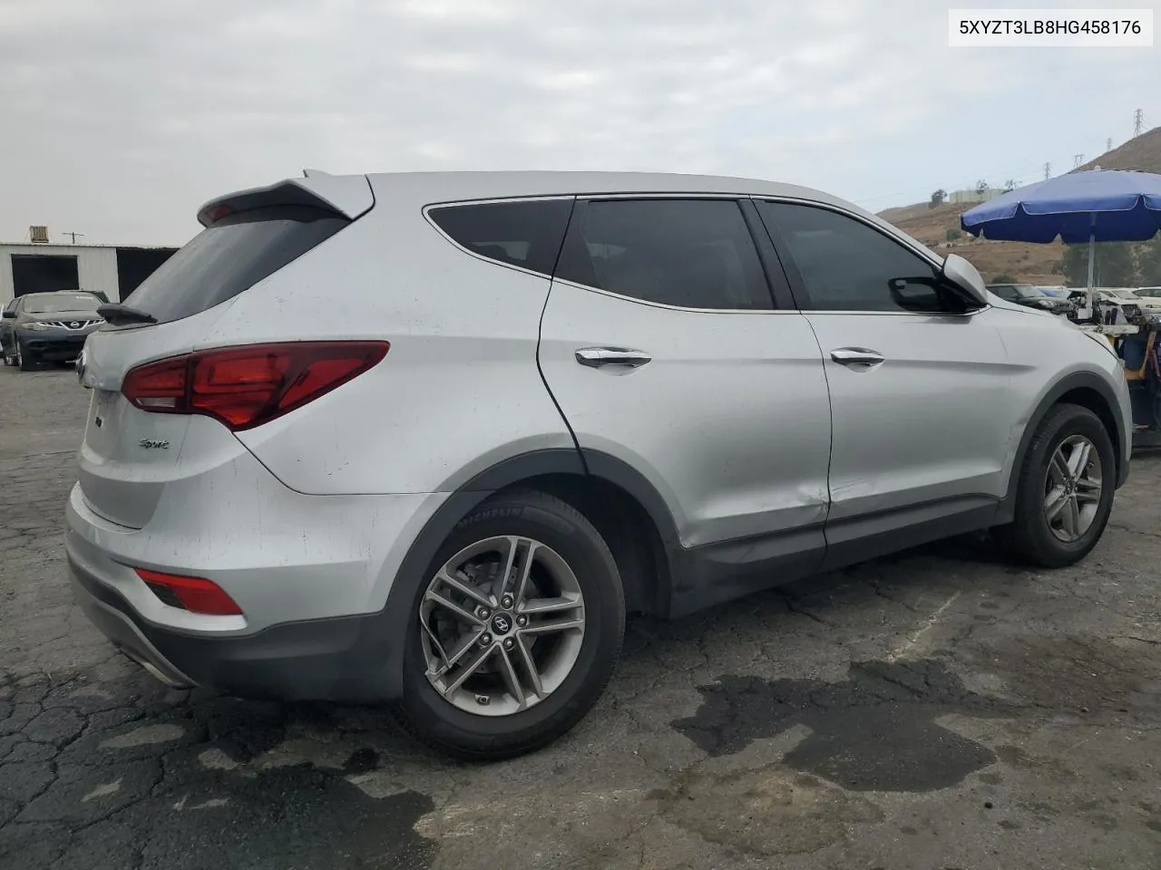 5XYZT3LB8HG458176 2017 Hyundai Santa Fe Sport