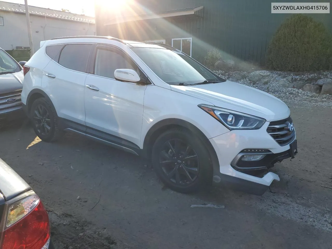 2017 Hyundai Santa Fe Sport VIN: 5XYZWDLAXHG415706 Lot: 76889524