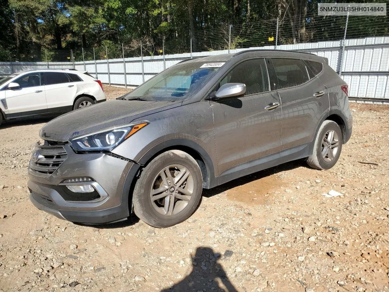 2017 Hyundai Santa Fe Sport VIN: 5NMZU3LB5HH014840 Lot: 76942004