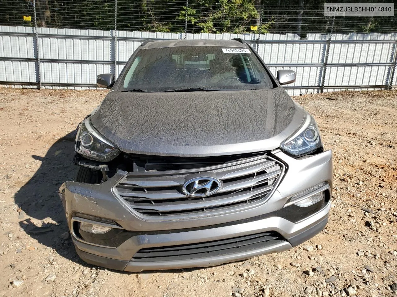 2017 Hyundai Santa Fe Sport VIN: 5NMZU3LB5HH014840 Lot: 76942004