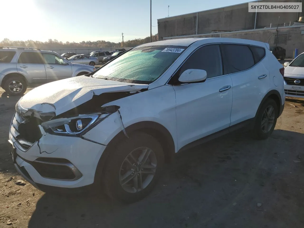 2017 Hyundai Santa Fe Sport VIN: 5XYZTDLB4HG405027 Lot: 76943704