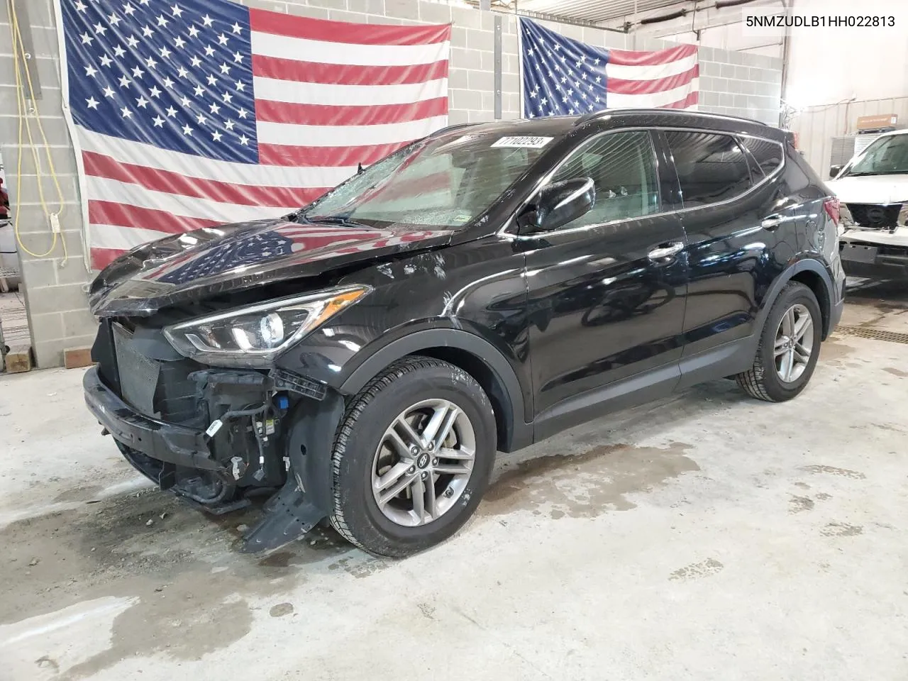 2017 Hyundai Santa Fe Sport VIN: 5NMZUDLB1HH022813 Lot: 76973494