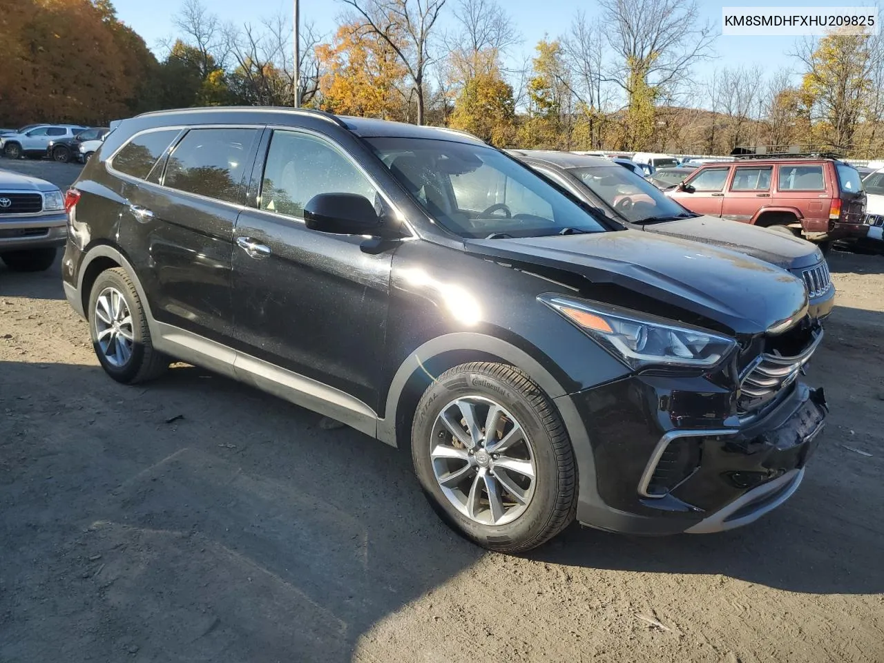 2017 Hyundai Santa Fe Se VIN: KM8SMDHFXHU209825 Lot: 76979824