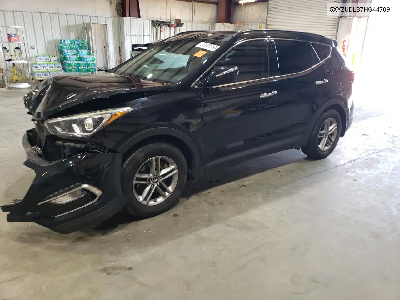 2017 Hyundai Santa Fe Sport VIN: 5XYZUDLB7HG447091 Lot: 77149714