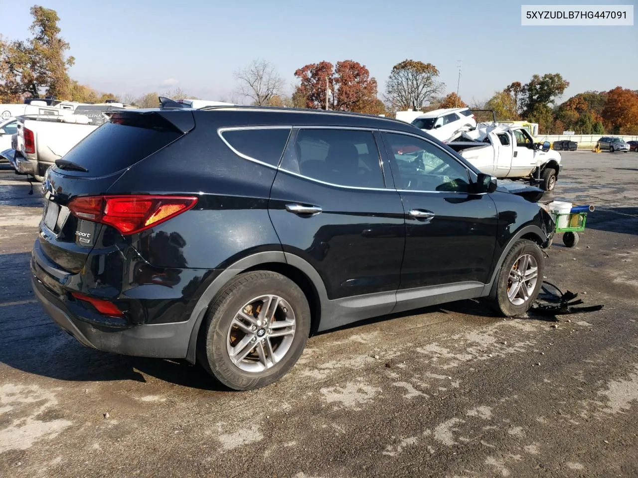 2017 Hyundai Santa Fe Sport VIN: 5XYZUDLB7HG447091 Lot: 77149714