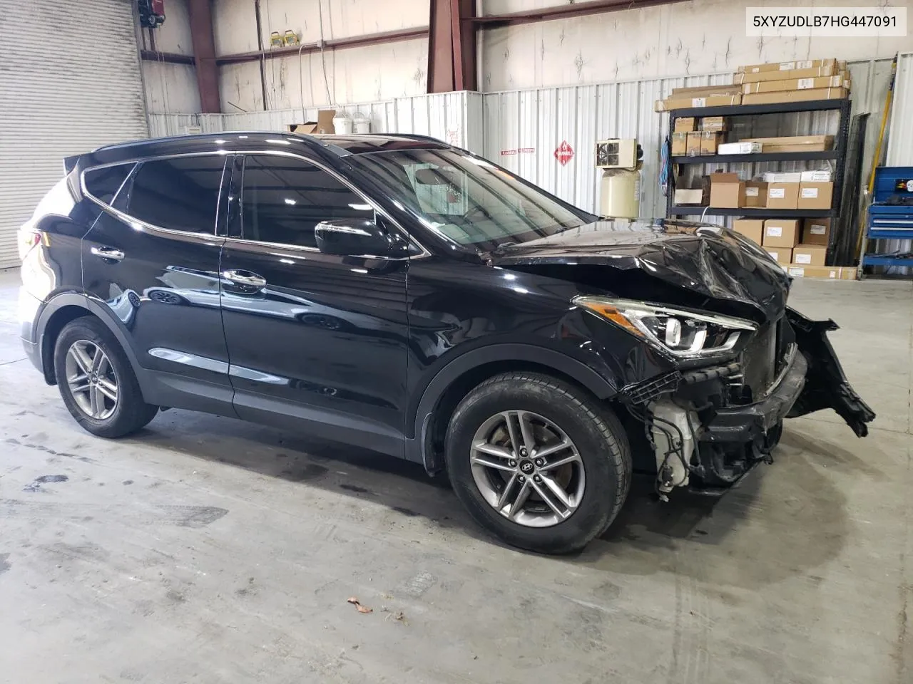 2017 Hyundai Santa Fe Sport VIN: 5XYZUDLB7HG447091 Lot: 77149714