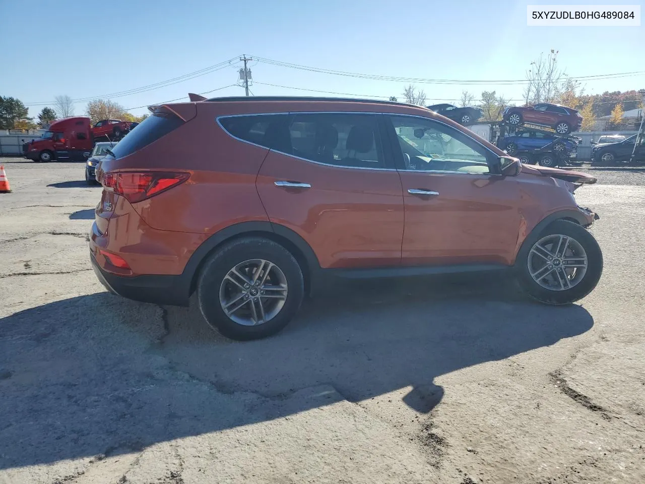 2017 Hyundai Santa Fe Sport VIN: 5XYZUDLB0HG489084 Lot: 77256684