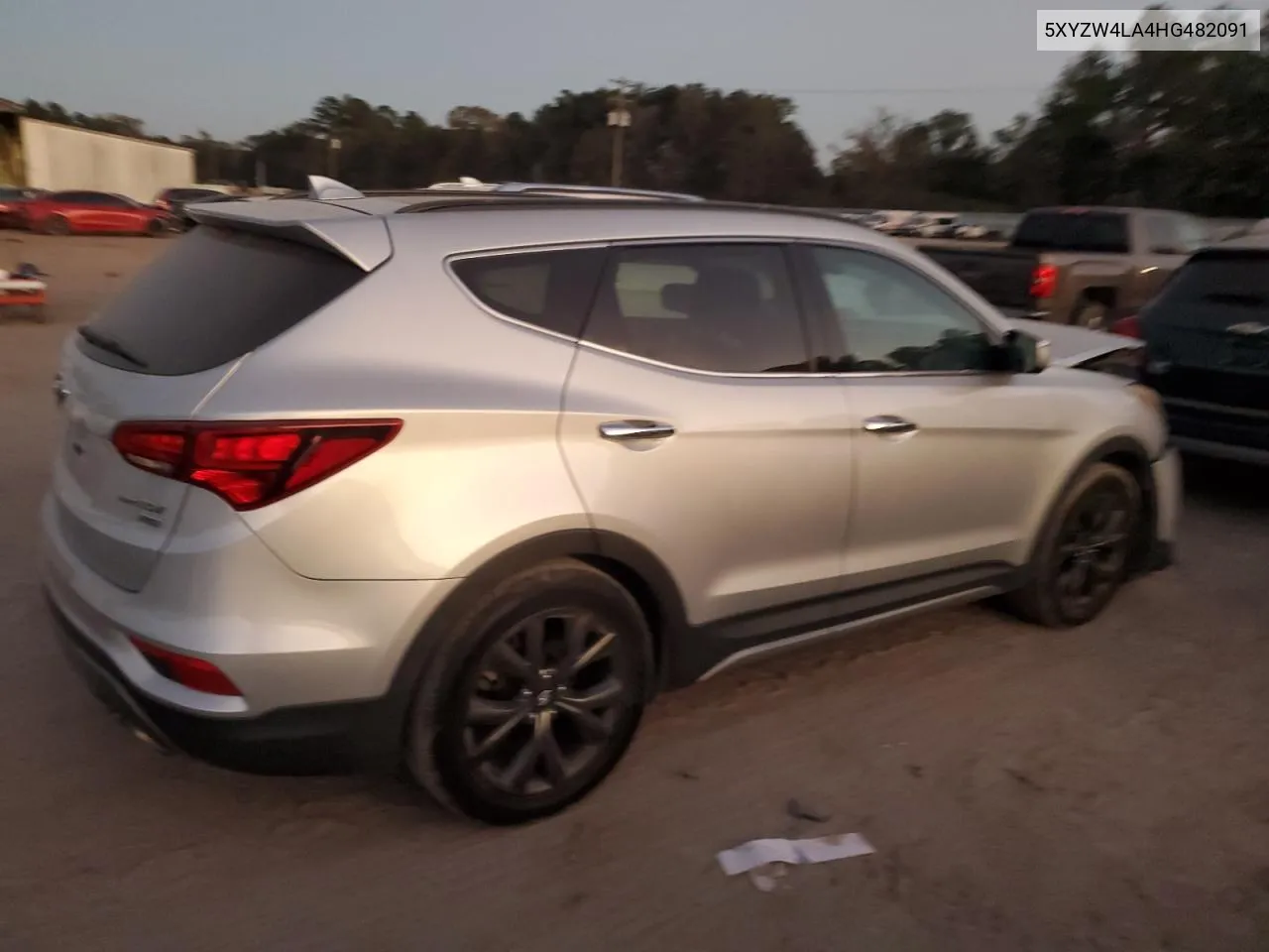 2017 Hyundai Santa Fe Sport VIN: 5XYZW4LA4HG482091 Lot: 77309064