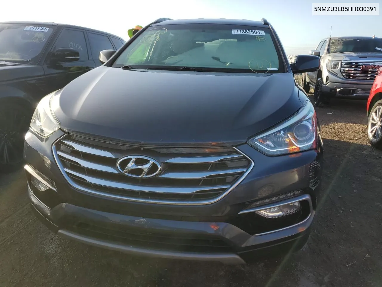 2017 Hyundai Santa Fe Sport VIN: 5NMZU3LB5HH030391 Lot: 77382504