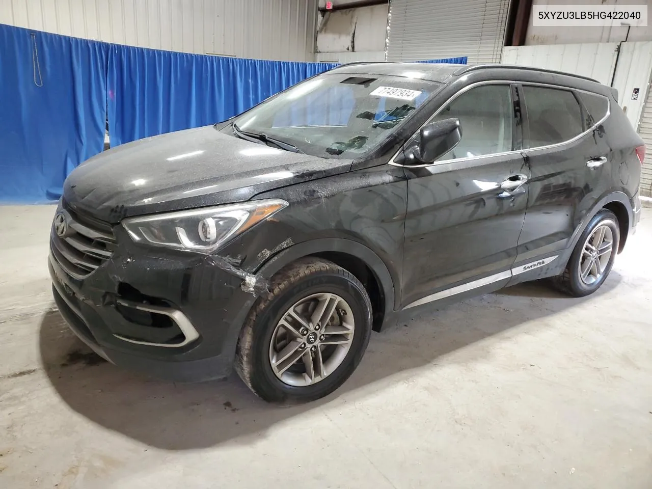 2017 Hyundai Santa Fe Sport VIN: 5XYZU3LB5HG422040 Lot: 77497934