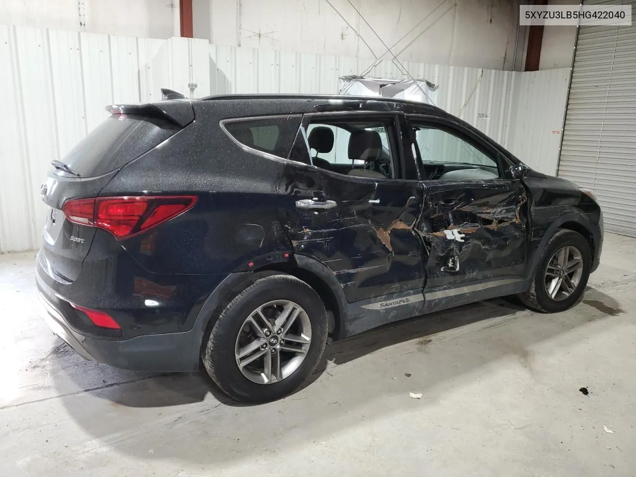 2017 Hyundai Santa Fe Sport VIN: 5XYZU3LB5HG422040 Lot: 77497934