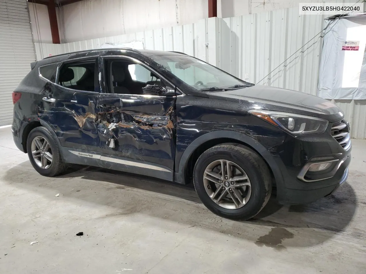 2017 Hyundai Santa Fe Sport VIN: 5XYZU3LB5HG422040 Lot: 77497934