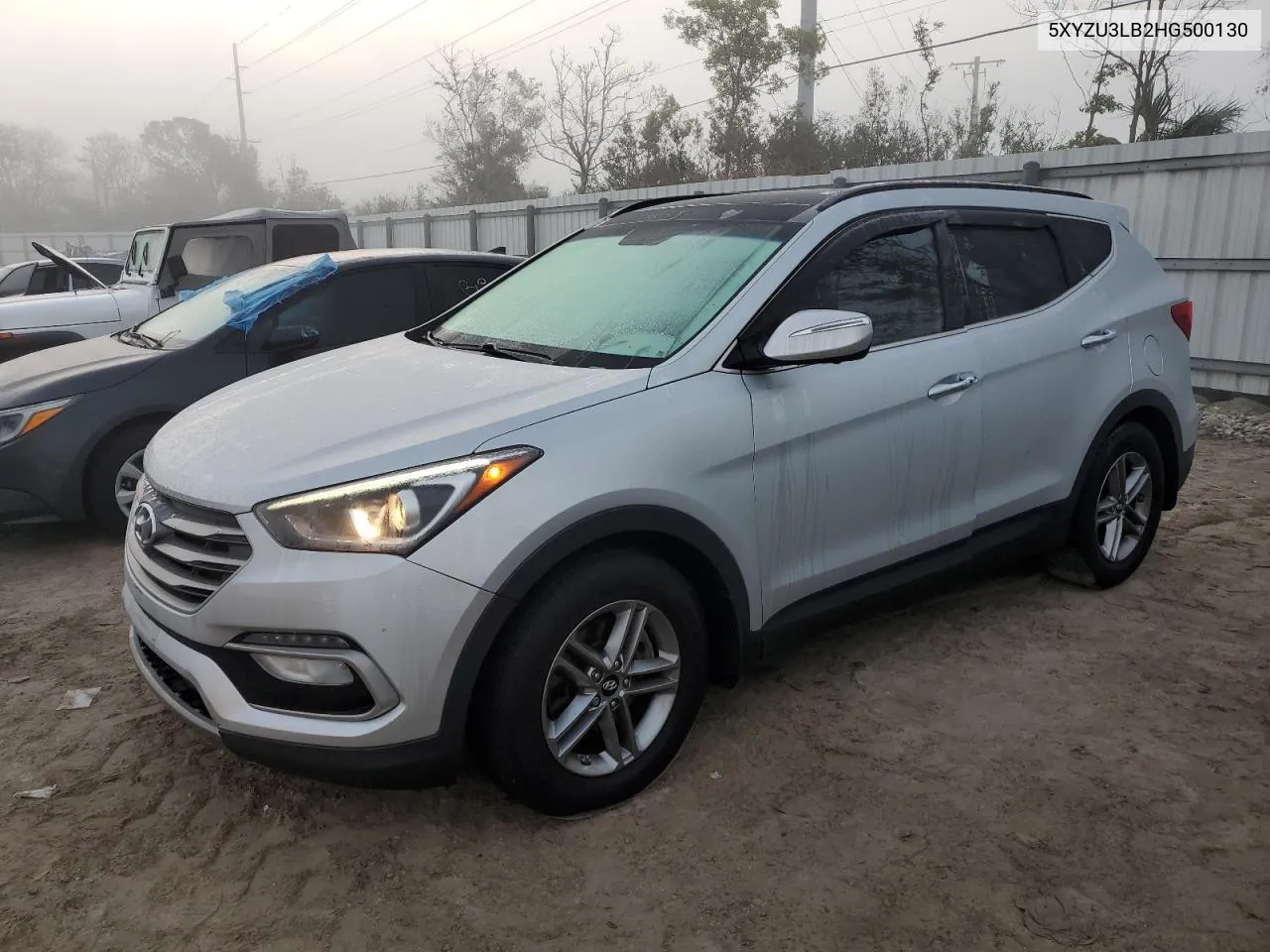 2017 Hyundai Santa Fe Sport VIN: 5XYZU3LB2HG500130 Lot: 77521484