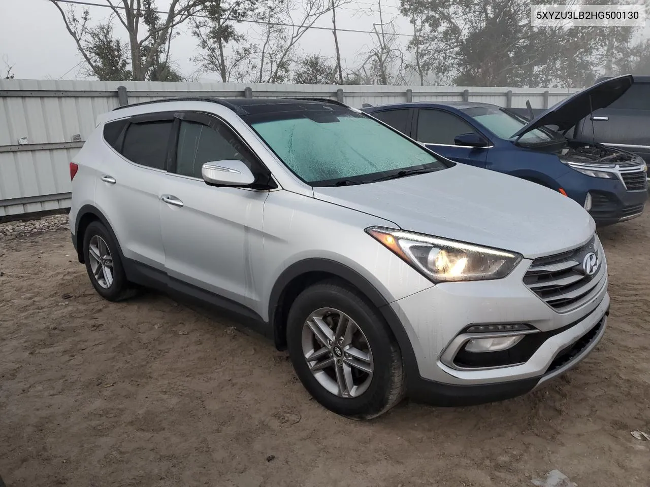 2017 Hyundai Santa Fe Sport VIN: 5XYZU3LB2HG500130 Lot: 77521484