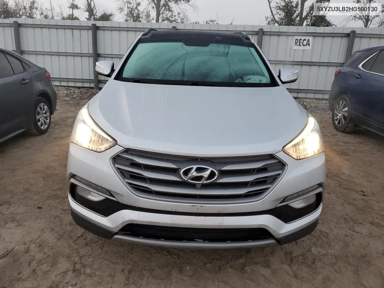 2017 Hyundai Santa Fe Sport VIN: 5XYZU3LB2HG500130 Lot: 77521484