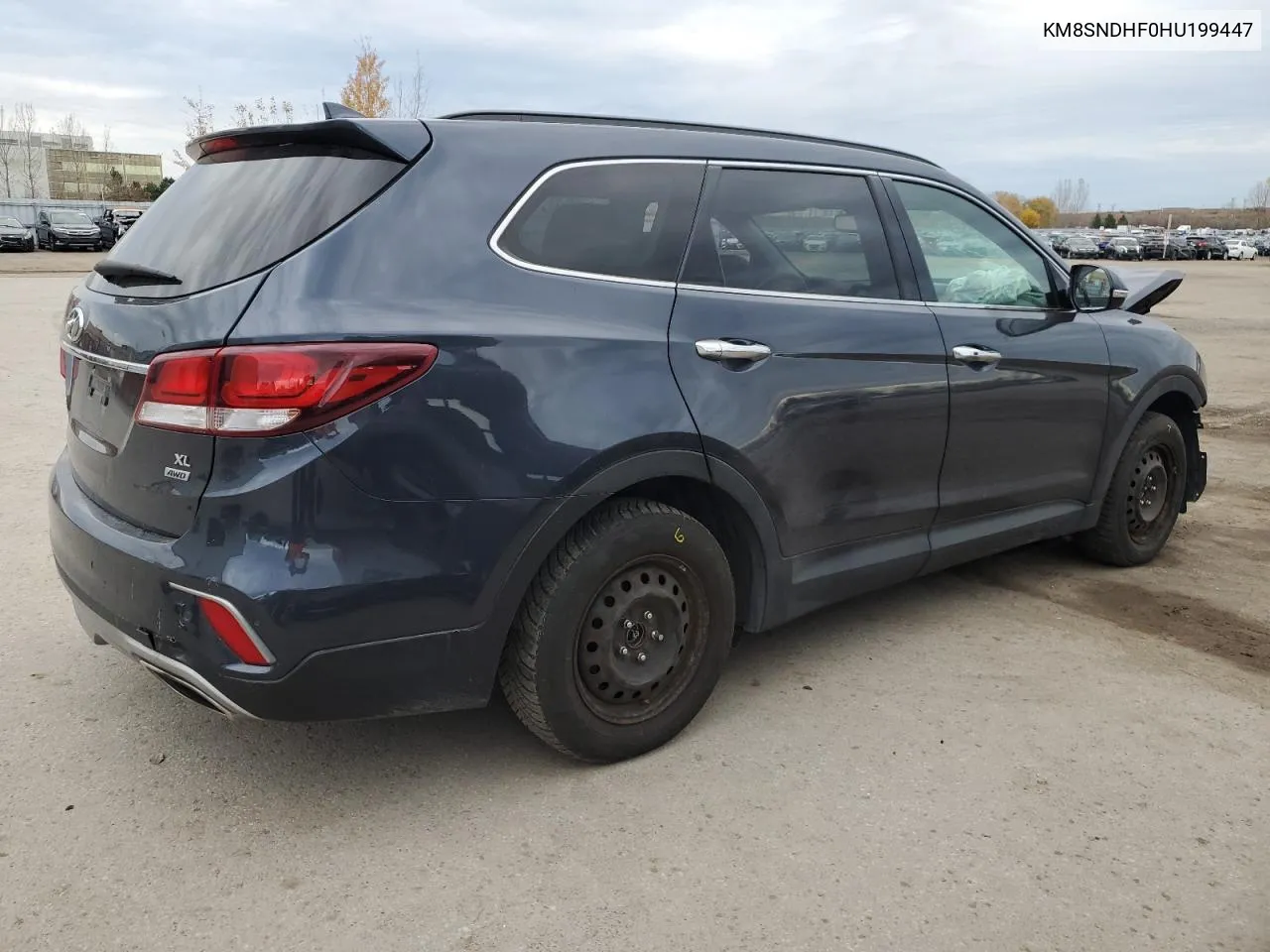 KM8SNDHF0HU199447 2017 Hyundai Santa Fe Se