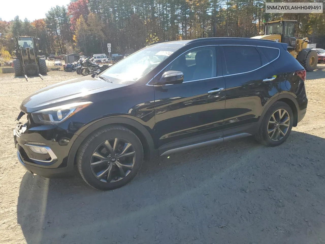 2017 Hyundai Santa Fe Sport VIN: 5NMZWDLA6HH049491 Lot: 77571914