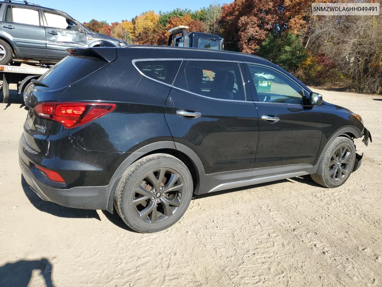 2017 Hyundai Santa Fe Sport VIN: 5NMZWDLA6HH049491 Lot: 77571914