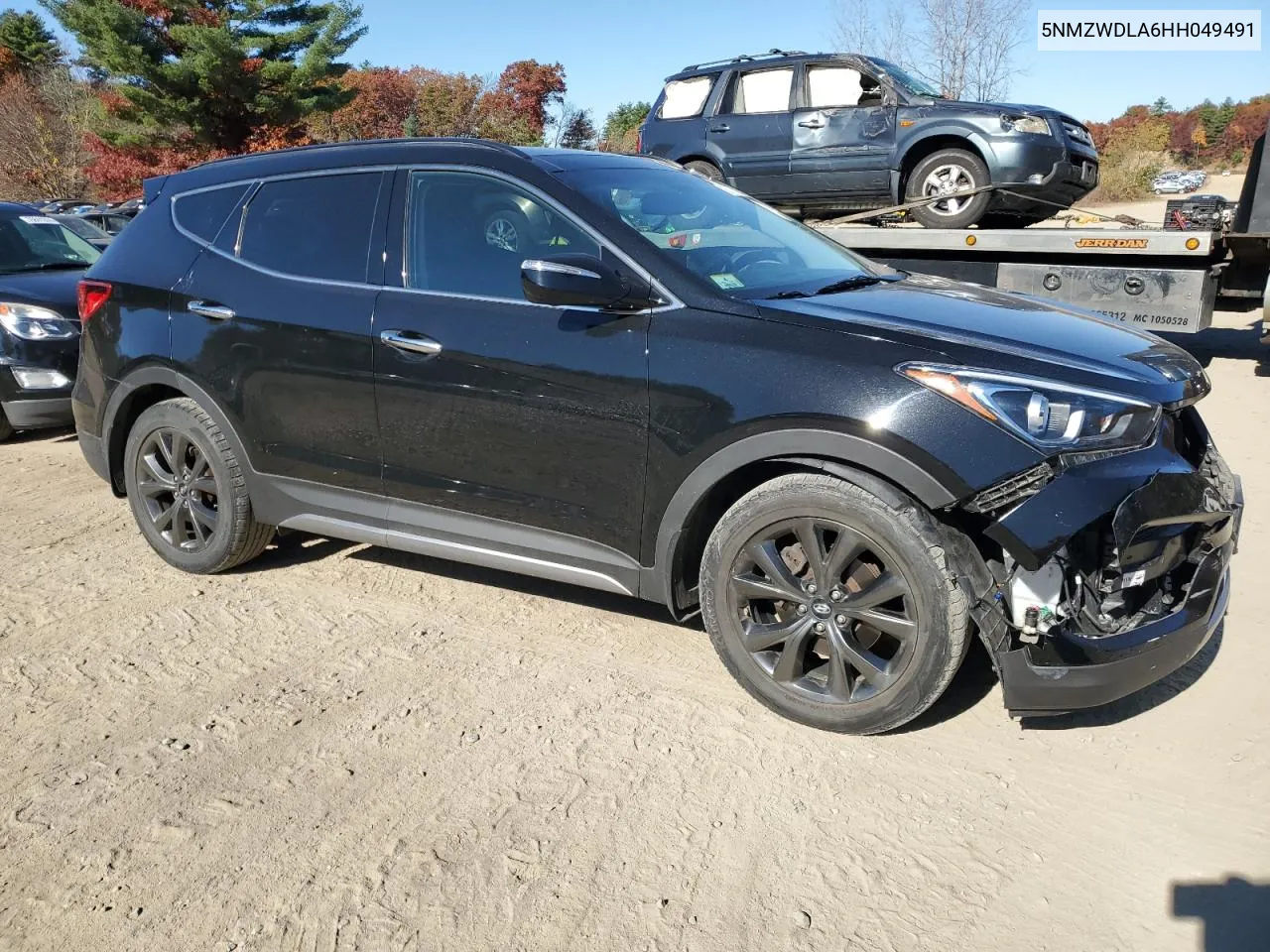 2017 Hyundai Santa Fe Sport VIN: 5NMZWDLA6HH049491 Lot: 77571914