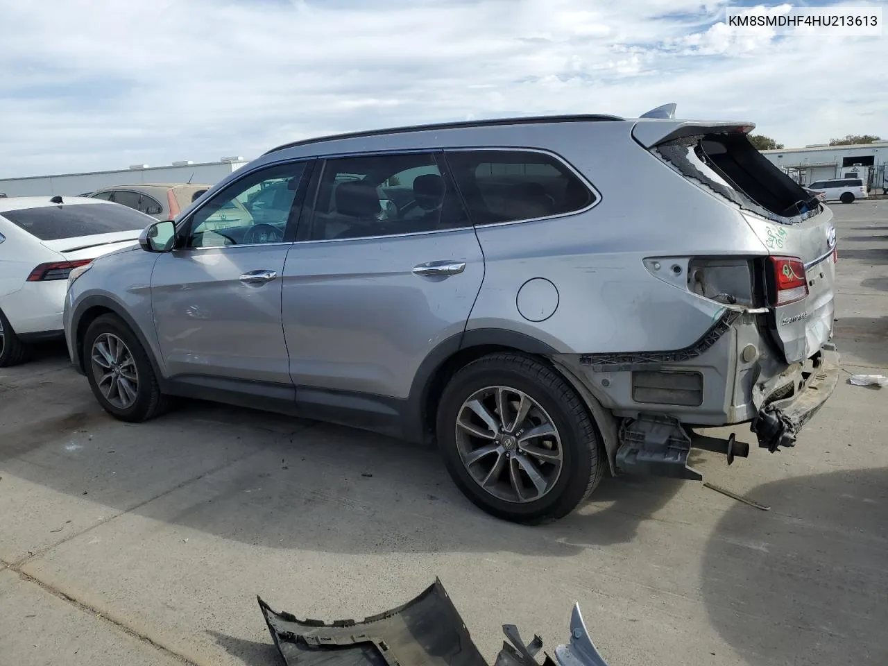 2017 Hyundai Santa Fe Se VIN: KM8SMDHF4HU213613 Lot: 77573284