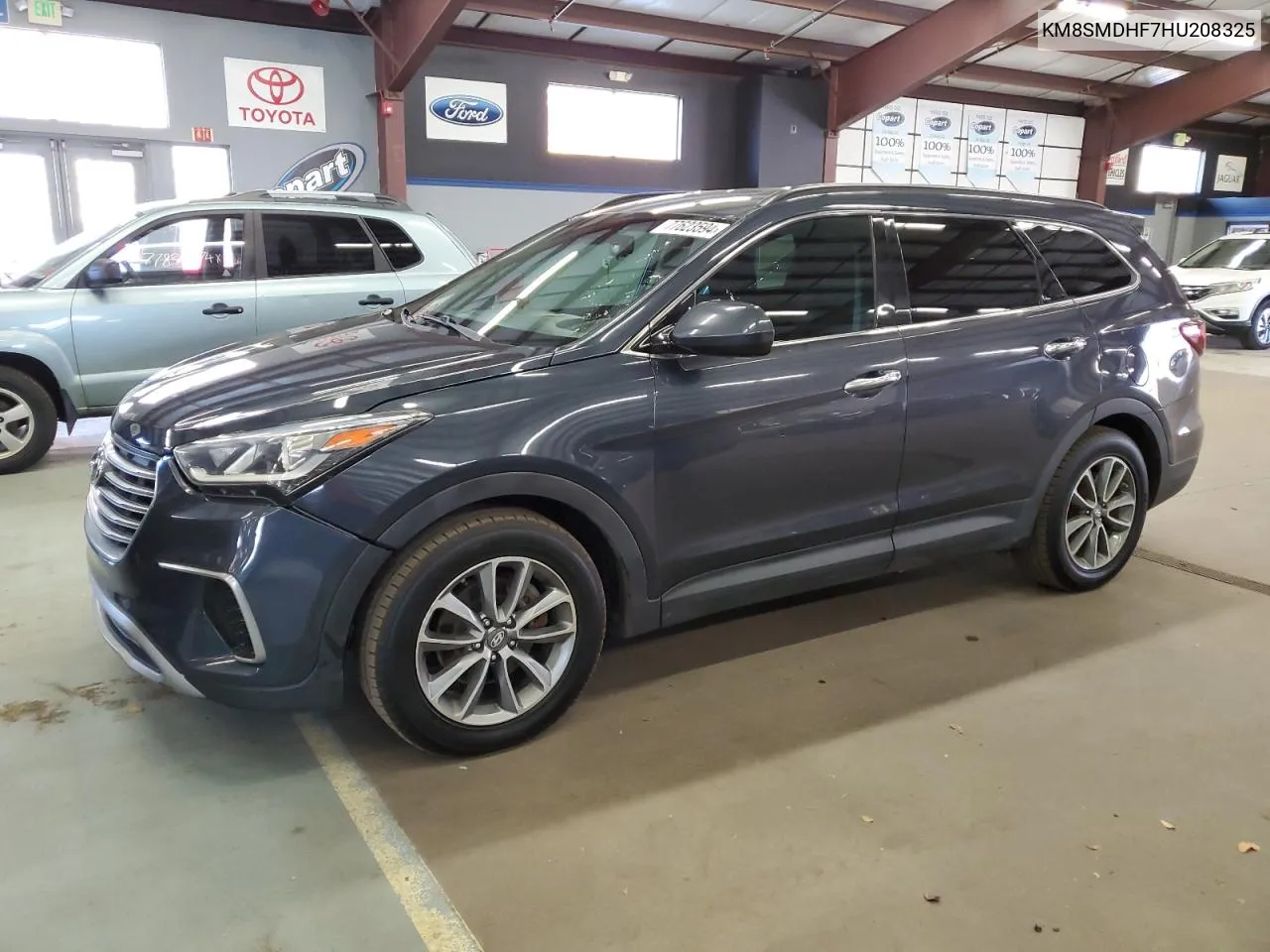 2017 Hyundai Santa Fe Se VIN: KM8SMDHF7HU208325 Lot: 77623594