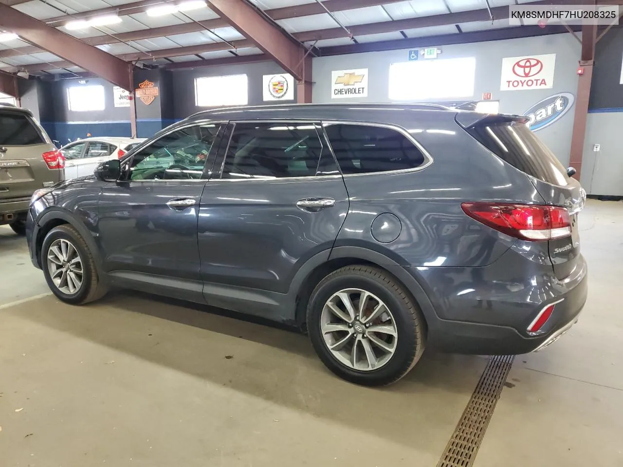 2017 Hyundai Santa Fe Se VIN: KM8SMDHF7HU208325 Lot: 77623594