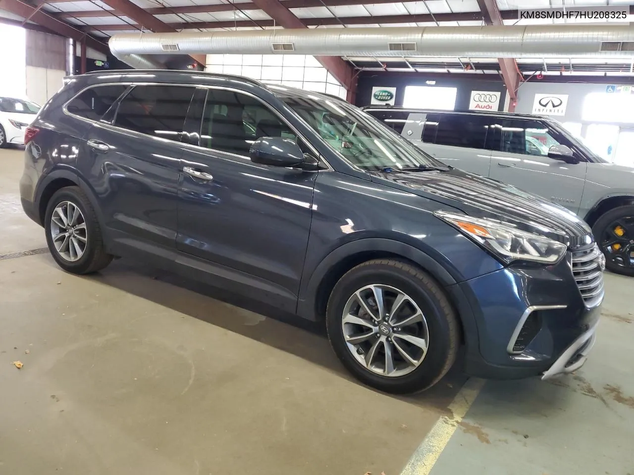 2017 Hyundai Santa Fe Se VIN: KM8SMDHF7HU208325 Lot: 77623594