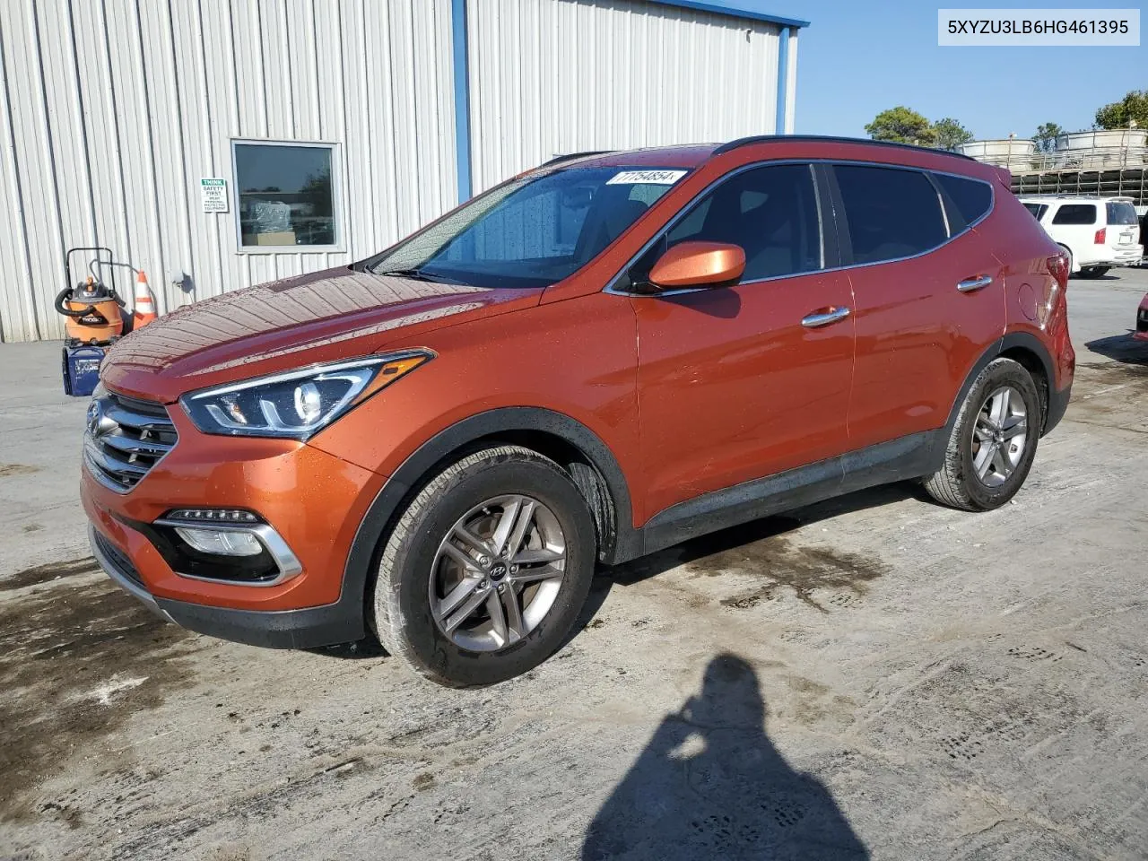 2017 Hyundai Santa Fe Sport VIN: 5XYZU3LB6HG461395 Lot: 77754854